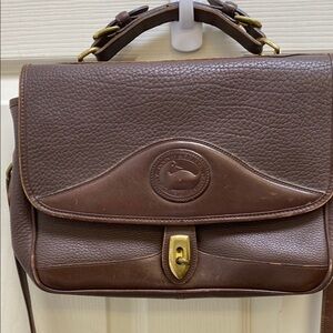 Classic Dooney & Bourke Brown Leather Bag